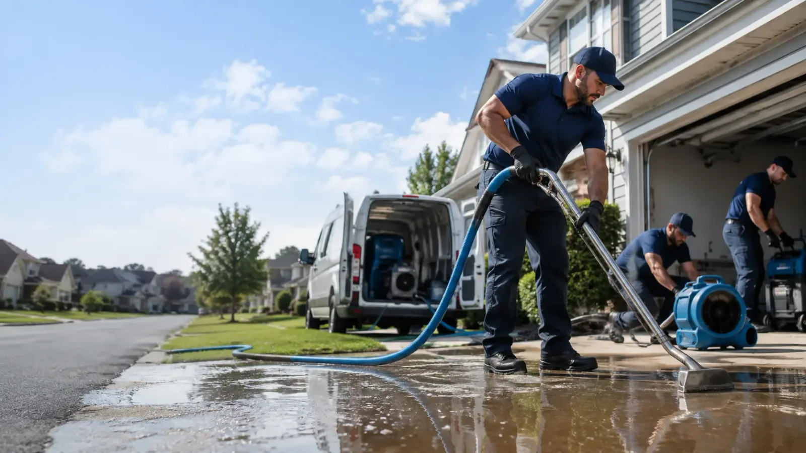 Flood Damage Restoration in Saratoga, TX